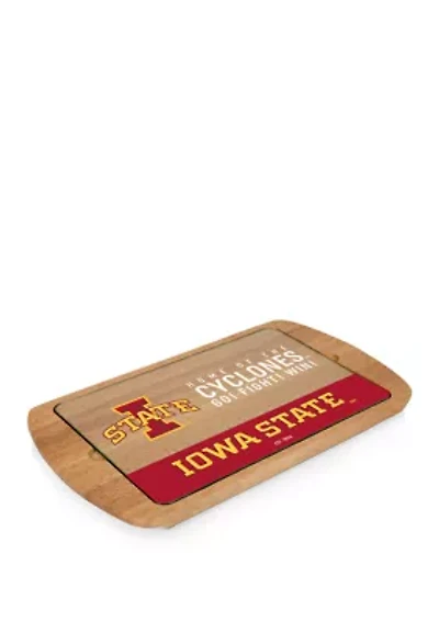 NCAA Iowa State Cyclones Billboard Glass Top Serving Tray