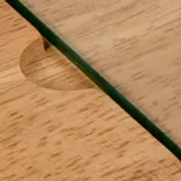 NCAA East Carolina Pirates Billboard Glass Top Serving Tray