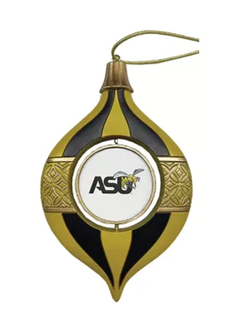 NCAA Alabama State Hornets 5.5" Spinning Bulb Ornament