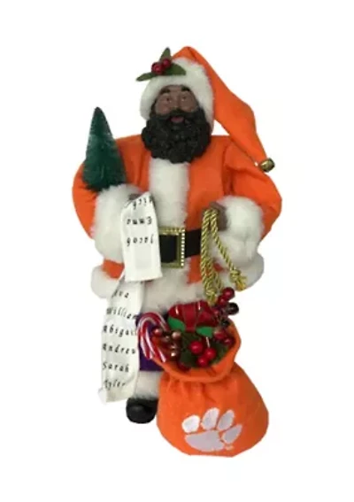 NCAA Clemson Tigers Santa