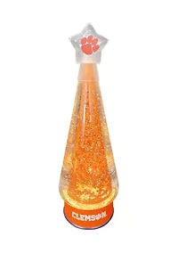NCAA Clemson Tigers  Christmas Tree Glitter Globe 