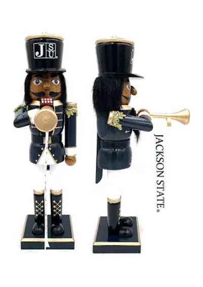 NCAA Jackson State Tigers 14" Bugler Nutcracker