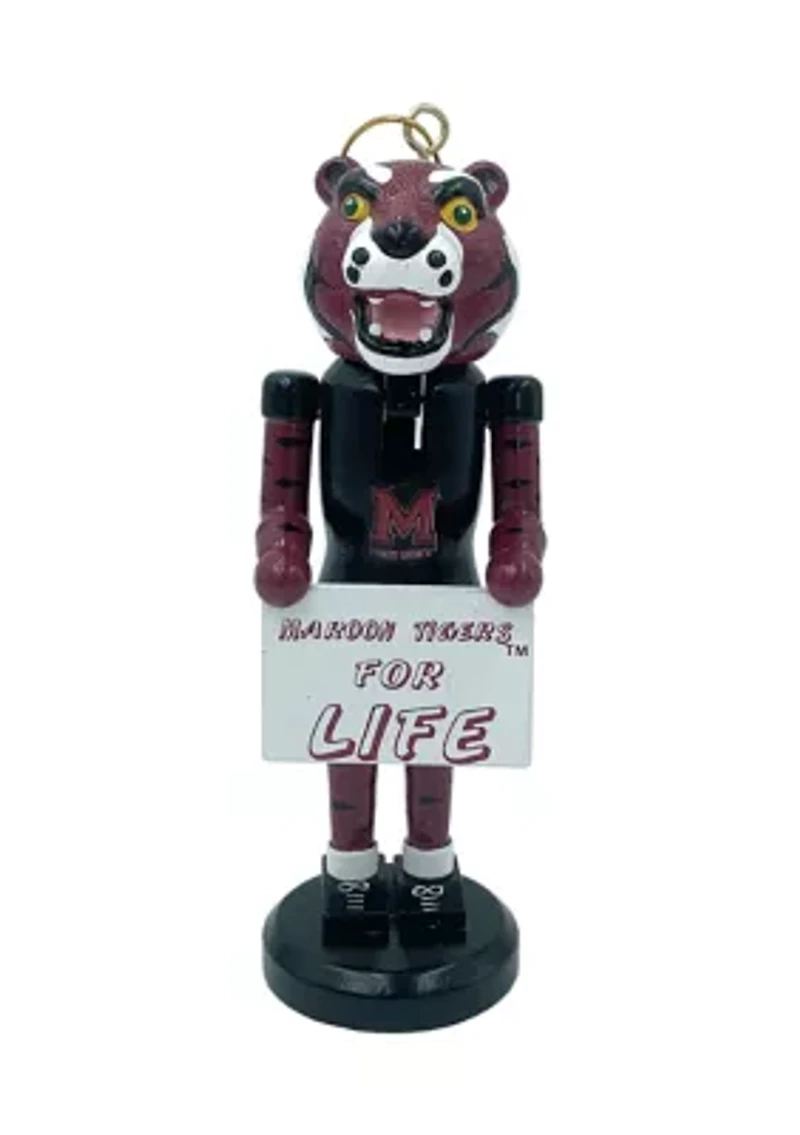 NCAA Morehouse Maroon Tigers 6" Nutcracker Ornament