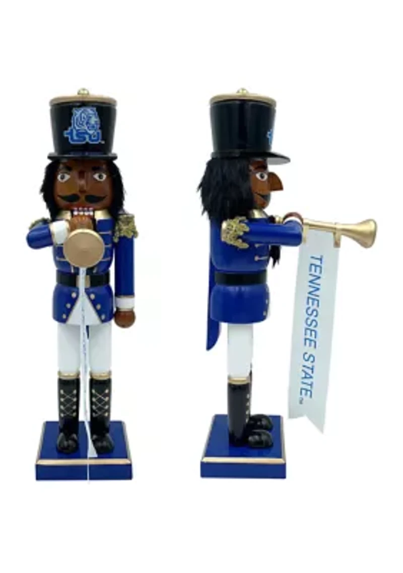 NCAA Tennessee State Tigers 14" Bugler Nutcracker