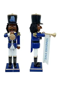 NCAA Tennessee State Tigers 14" Bugler Nutcracker