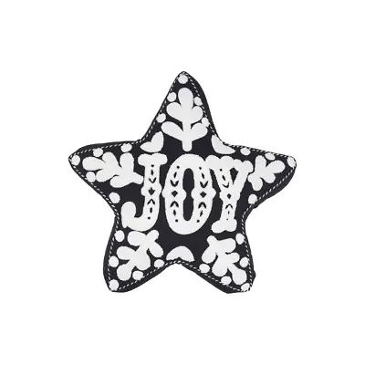 18" x 16" Onyx Joy Shaped Throw Pillow
