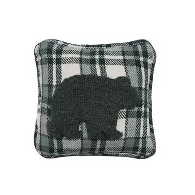8" x 8" Bear Throw Pillow