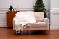 22" x 14" Gold Coast Peace Throw Pillow