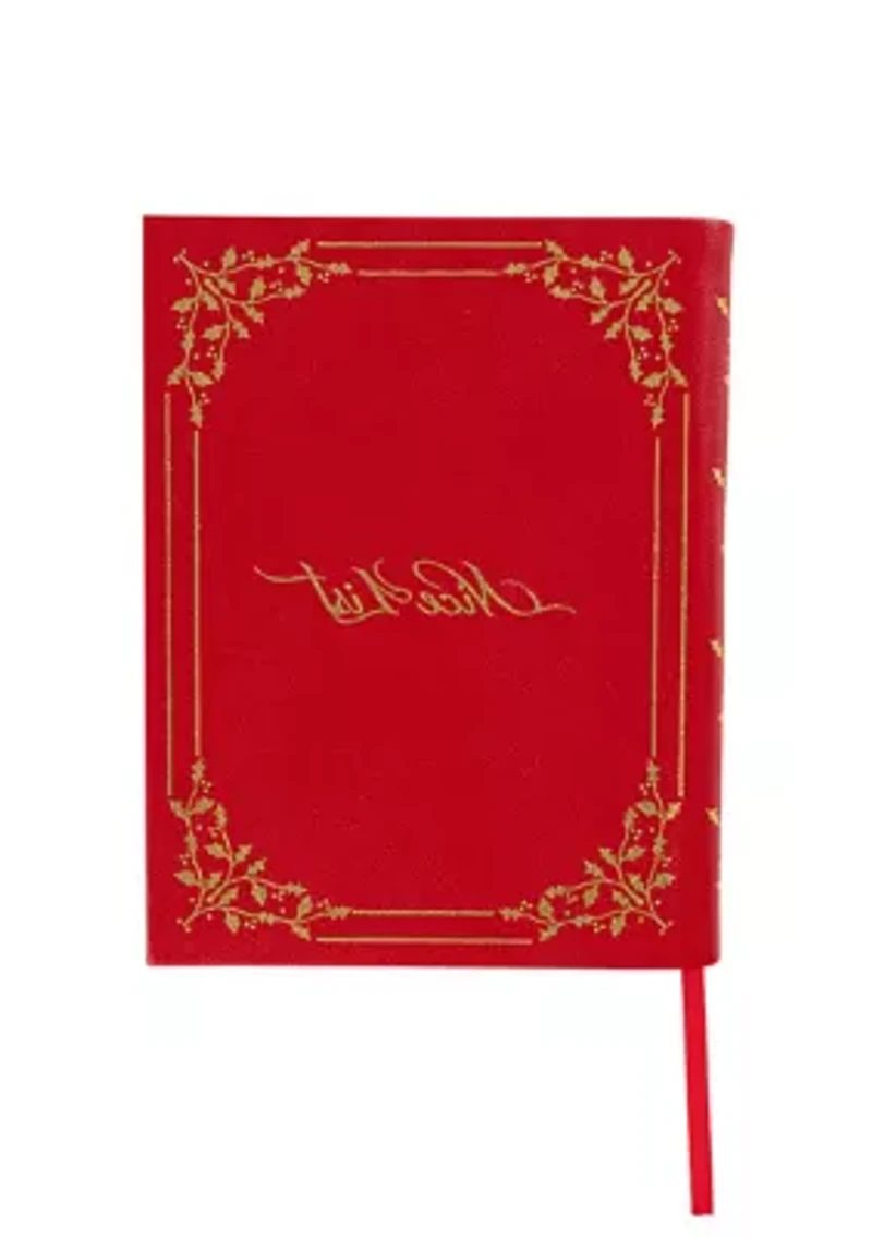 Naughty or Nice Embossed Journal
