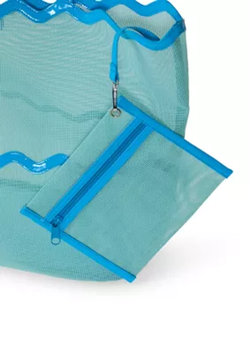 Mesh Beach Tote