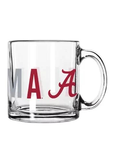 NCAA Alabama Crimson Tide Alabama 13 oz. Overtime Glass Mug