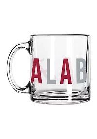 NCAA Alabama Crimson Tide Alabama 13 oz. Overtime Glass Mug