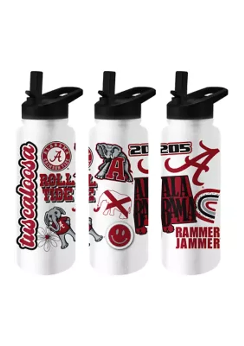 NCAA Alabama Crimson Tide 34 Ounce Native Quencher Bottle