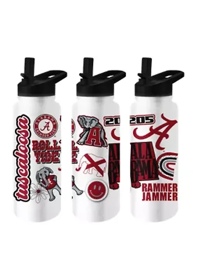 NCAA Alabama Crimson Tide 34 Ounce Native Quencher Bottle