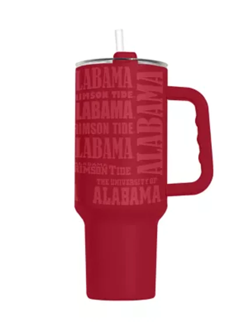 NCAA Alabama Crimson Tide 40 Ounce Replay Travel Tumbler