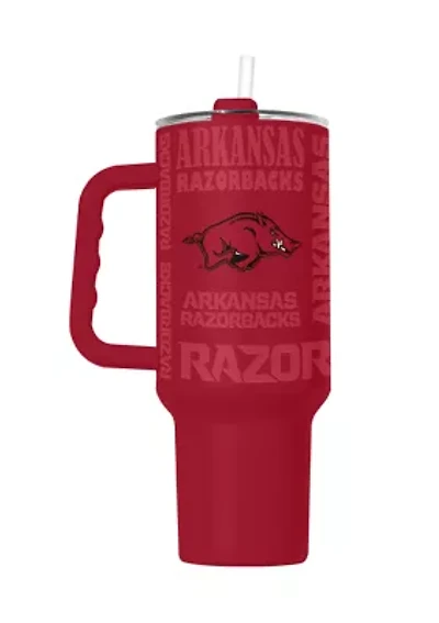 NCAA Arkansas Razorbacks 40 Ounce Replay Travel Tumbler