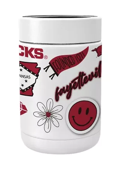 NCAA Arkansas Razorbacks Slim Can Coolie