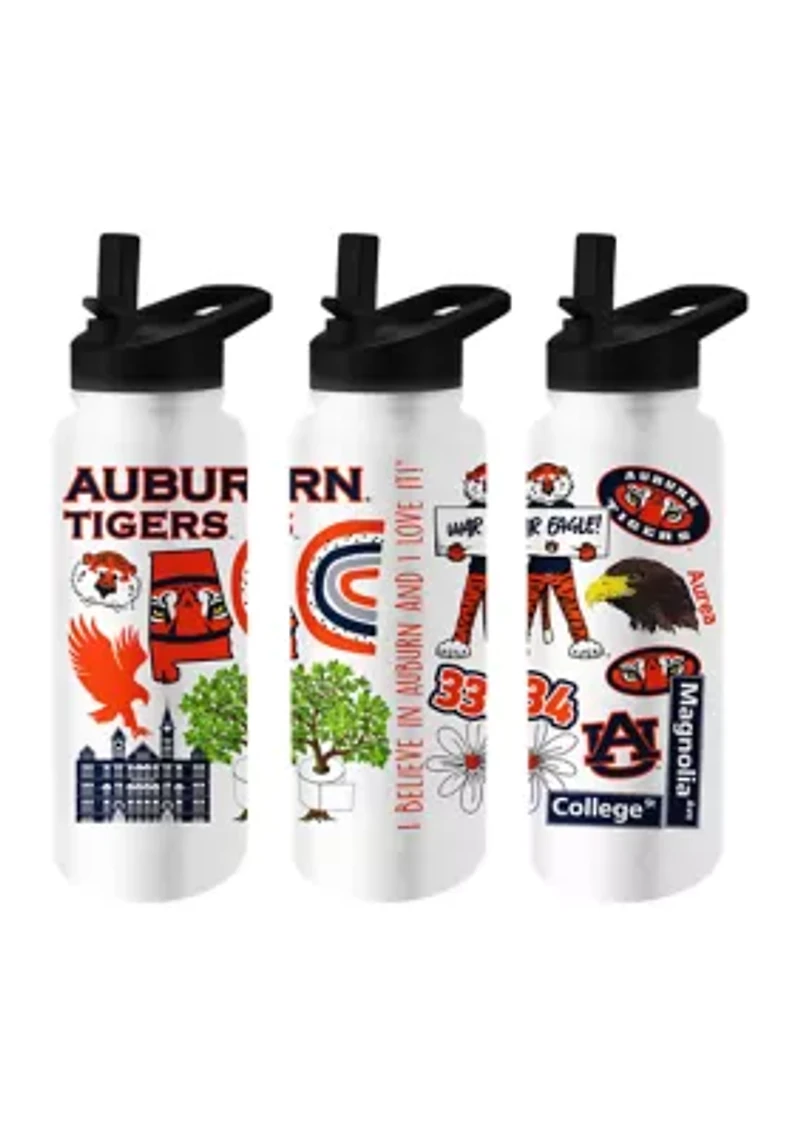 NCAA Auburn Tigers 34 Ounce Native Quencher Bottle