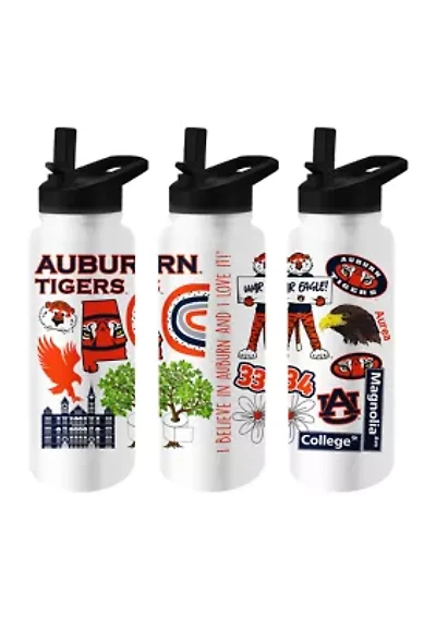 NCAA Auburn Tigers 34 Ounce Native Quencher Bottle