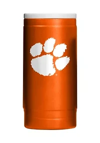 NCAA Clemson Tigers Flipside Powder Coat Slim Can Coolie