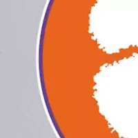 NCAA Clemson Tigers 20 Ounce Athletic Powder Coat Tumbler