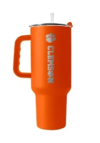 NCAA Clemson Tigers 40 Ounce Etch Powder Coat Tumbler
