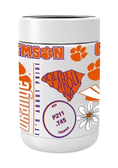 NCAA Clemson Tigers Powder Native Coat Coolie