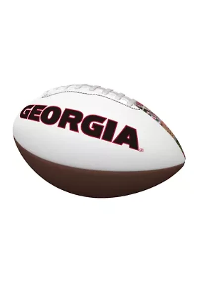 NCAA Georgia Bulldogs Custom Football 