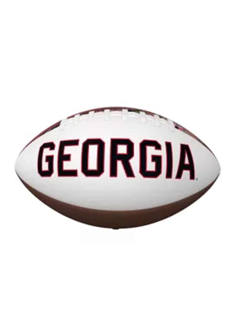 NCAA Georgia Bulldogs Custom Football 