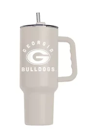 NCAA Georgia Bulldogs 40 Ounce Archway Sand Powder Coat Tumbler