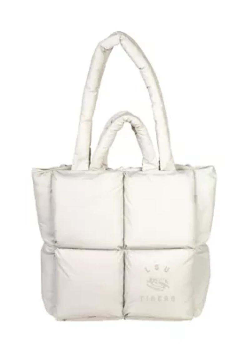 NCAA LSU Tigers Puff Tote