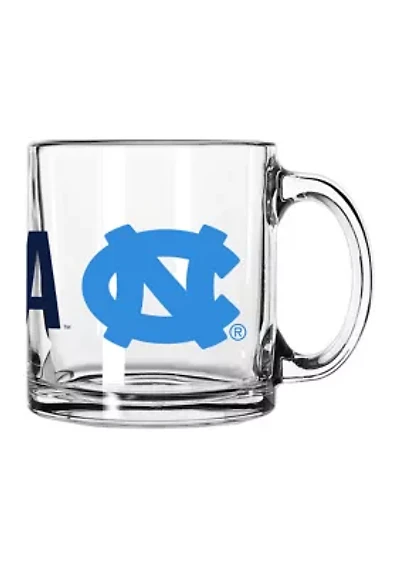 NCAA North Carolina Tar Heels 13 Ounce Overtime Glass Mug
