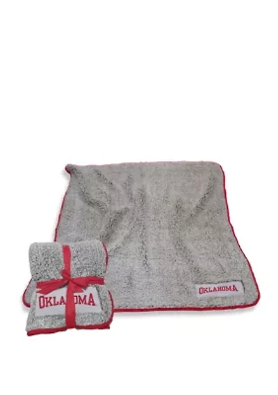 Oklahoma Sooners Frosty Fleece Blanket