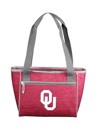 Oklahoma University Sooners 16 Can Cooler Tote 