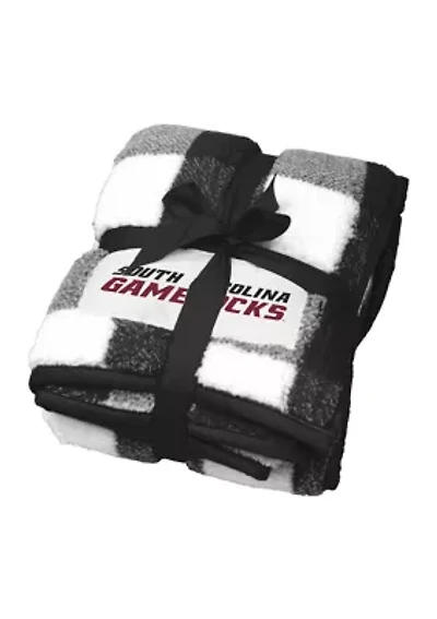 NCAA South Carolina Gamecocks Buffalo Check Blanket