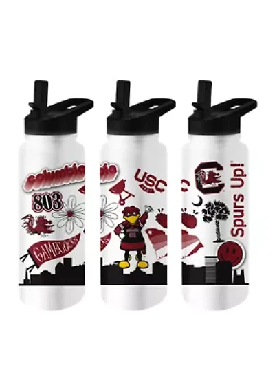 NCAA South Carolina Gamecocks 34 Ounce Quencher Bottle