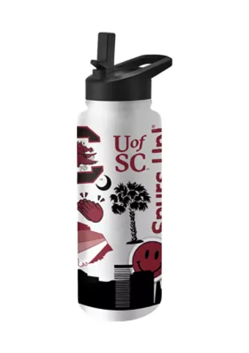 NCAA South Carolina Gamecocks 34 Ounce Quencher Bottle