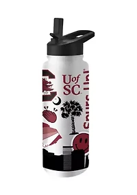 NCAA South Carolina Gamecocks 34 Ounce Quencher Bottle