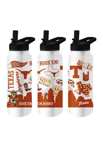 NCAA Texas Longhorns 34 Ounce Native Quencher Bottle