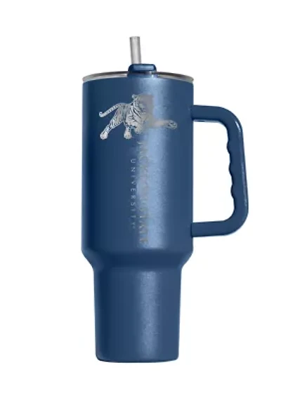 NCAA Jackson State Tigers 40 Ounce Etched Tumbler