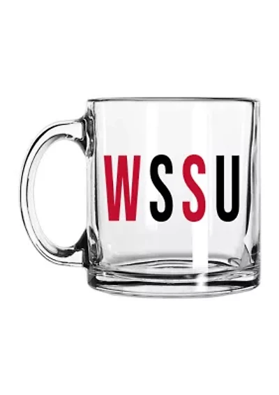 NCAA Winston Salem State Rams 13 oz Overtime Glass Mug