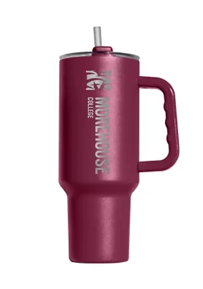 NCAA Morehouse Maroon Tigers 40 Ounce Etched Tumbler