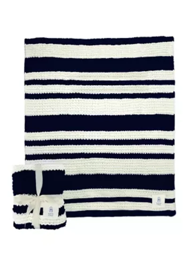 NCAA Spelman Jaguars Cable Knit Blanket