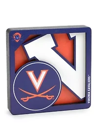 YouTheFan NCAA Virginia Cavaliers 3D Logo Series Magnets