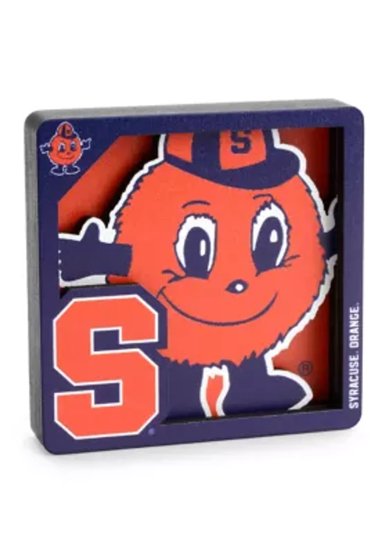 YouTheFan NCAA Syracuse Orange 3D Logo Series Magnets