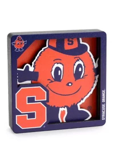 YouTheFan NCAA Syracuse Orange 3D Logo Series Magnets