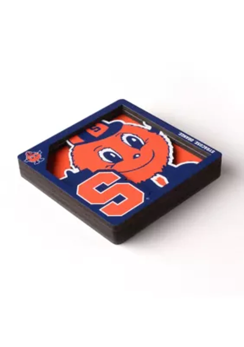 YouTheFan NCAA Syracuse Orange 3D Logo Series Magnets