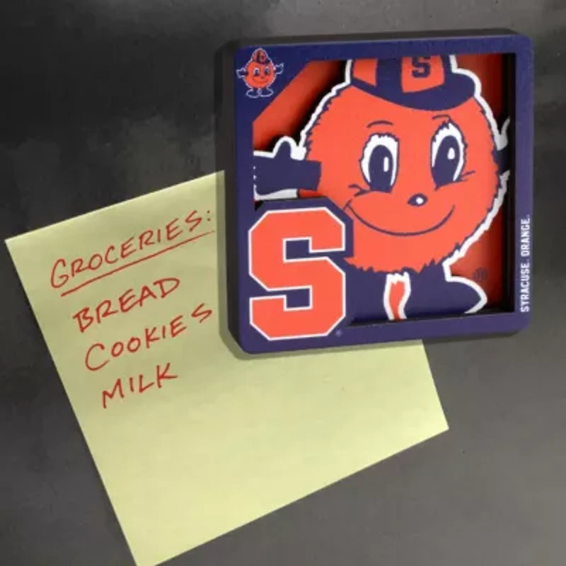 YouTheFan NCAA Syracuse Orange 3D Logo Series Magnets