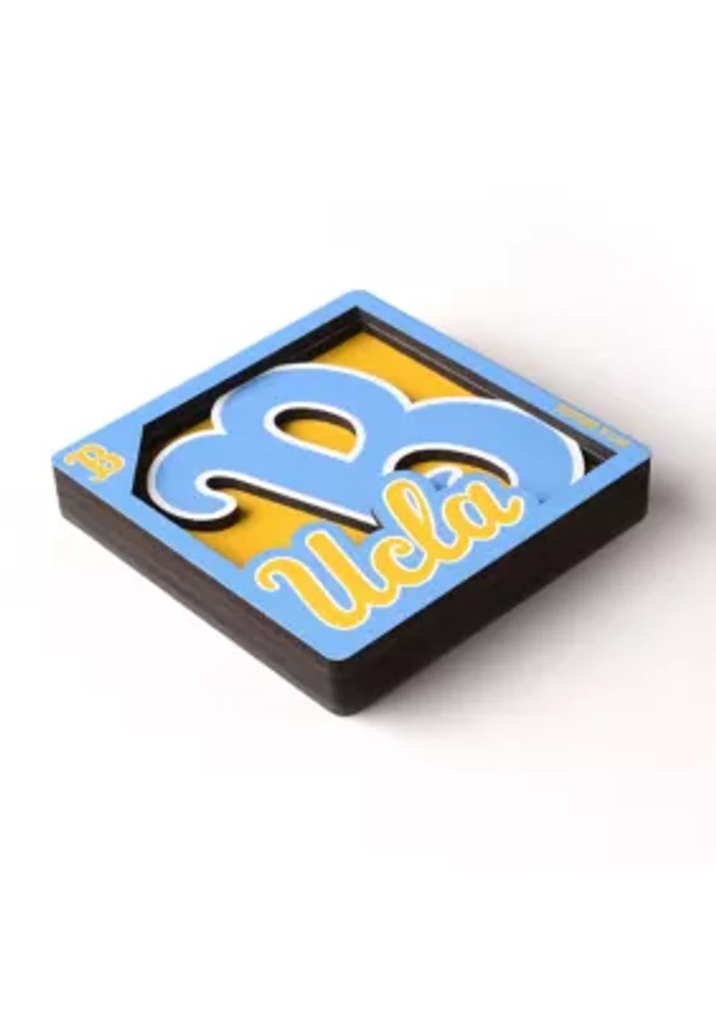 YouTheFan NCAA UCLA Bruins 3D Logo Series Magnets