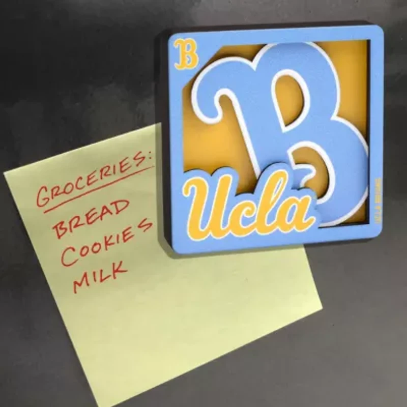 YouTheFan NCAA UCLA Bruins 3D Logo Series Magnets